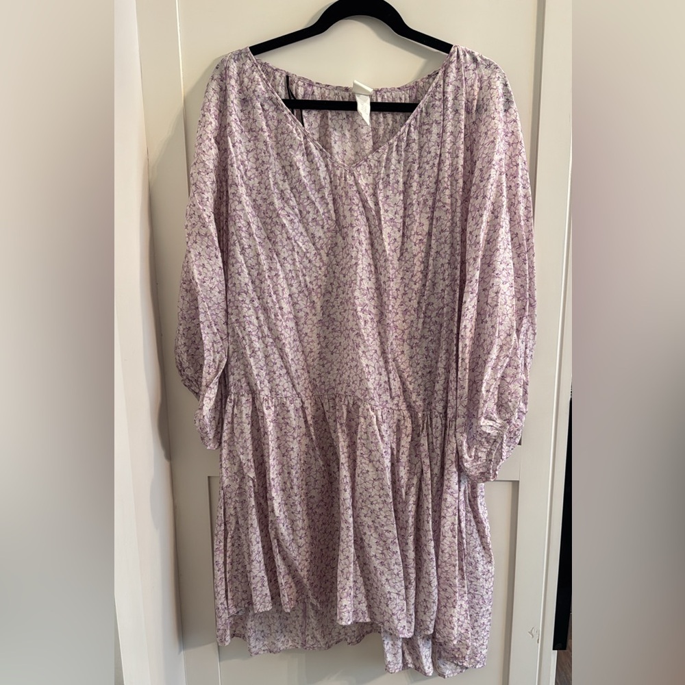 H&M Floral Purple Dress